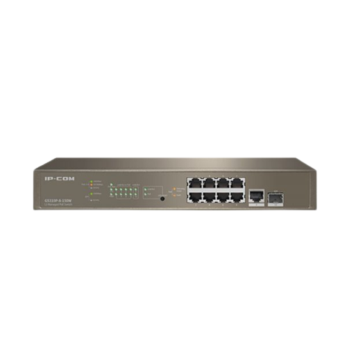 IP-COM-Switch-8port-Gigabit-1xSFP-1xGig-Layer-3-Managed-PoE-G5310P-8-150W-600×600-removebg-preview (1)